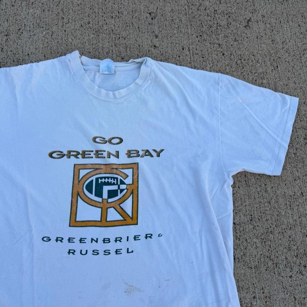 Vintage greenbrier and russel tech investments t shirt XL